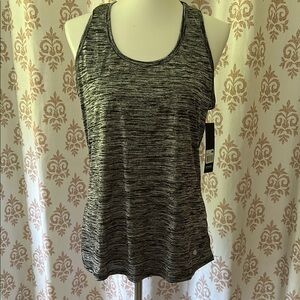 Bally total fitness dry-wik racer back Sleeveless Tank Top L